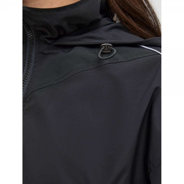 Long-Sleeve Drawstring Hooded Sports Jacket